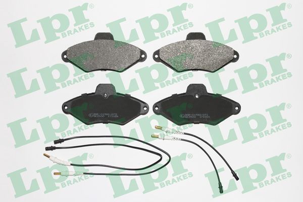LPR 05P487 Brake Pad Set, disc brake