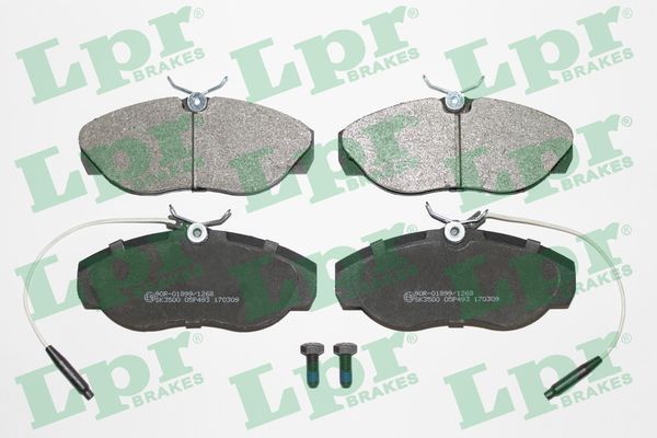 LPR 05P493 Brake Pad Set, disc brake