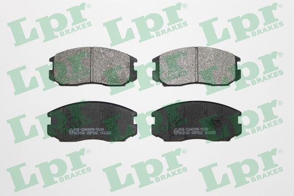 LPR 05P502 Brake Pad Set, disc brake