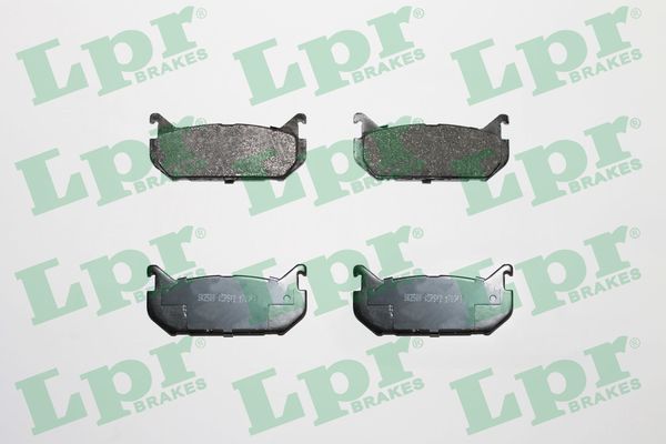 LPR 05P512 Brake Pad Set, disc brake