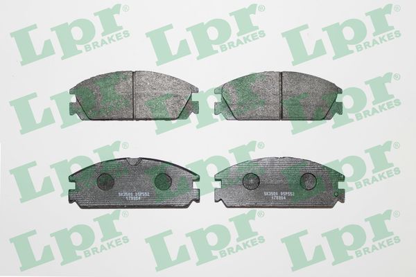 LPR 05P552 Brake Pad Set, disc brake