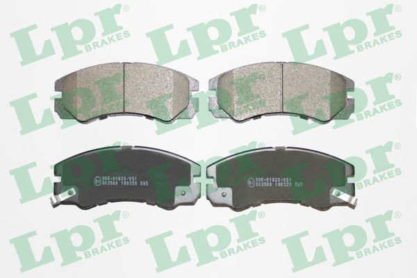 LPR 05P565 Brake Pad Set, disc brake