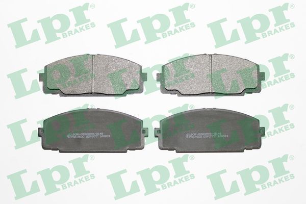 LPR 05P577 Brake Pad Set, disc brake