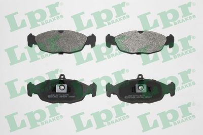 Brake Pad Set, disc brake LPR 05P599