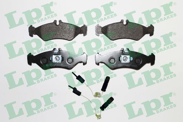 LPR 05P609A Brake Pad Set, disc brake