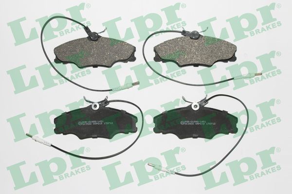 LPR 05P619 Brake Pad Set, disc brake