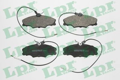 Brake Pad Set, disc brake LPR 05P619