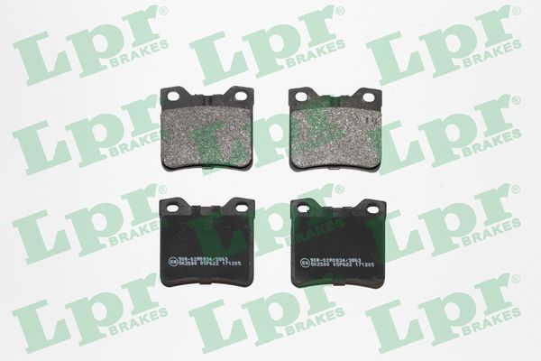 LPR 05P622 Brake Pad Set, disc brake