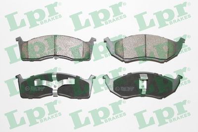 Brake Pad Set, disc brake LPR 05P629