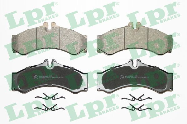LPR 05P633 Brake Pad Set, disc brake