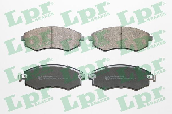 LPR 05P640 Brake Pad Set, disc brake