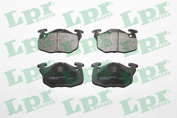 LPR 05P642 Brake Pad Set, disc brake