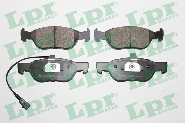 LPR 05P646 Brake Pad Set, disc brake