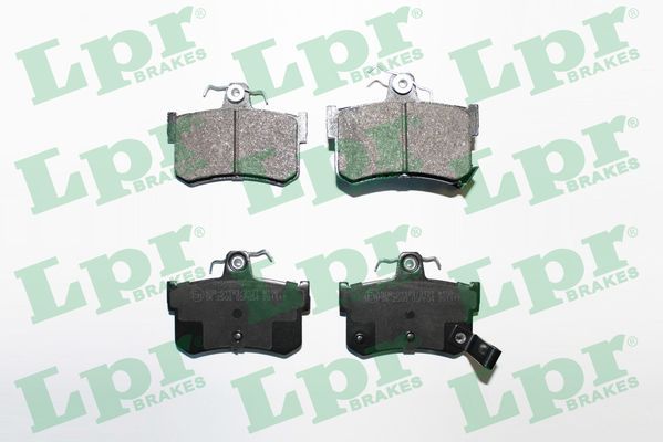 LPR 05P654 Brake Pad Set, disc brake