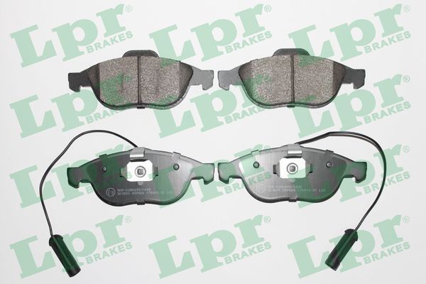 LPR 05P664 Brake Pad Set, disc brake