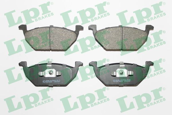 LPR 05P668 Brake Pad Set, disc brake