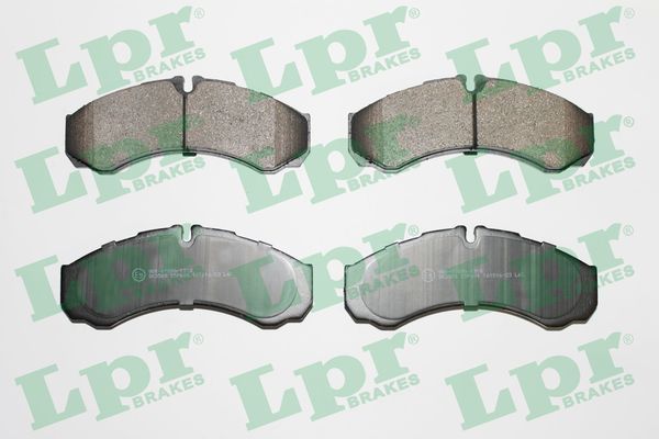 LPR 05P684 Brake Pad Set, disc brake