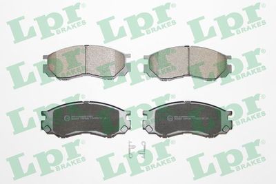 Brake Pad Set, disc brake LPR 05P686