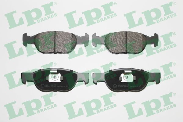 LPR 05P687 Brake Pad Set, disc brake