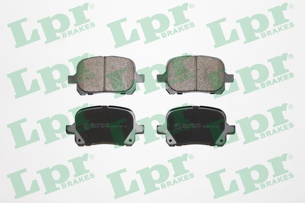 LPR 05P712 Brake Pad Set, disc brake