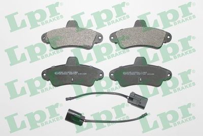 Brake Pad Set, disc brake LPR 05P716