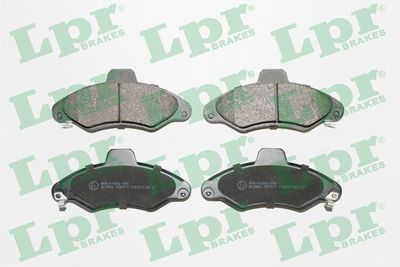 Brake Pad Set, disc brake LPR 05P717