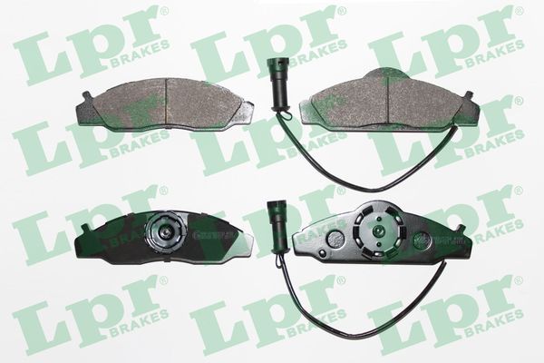 LPR 05P721 Brake Pad Set, disc brake