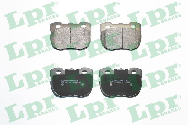 LPR 05P742 Brake Pad Set, disc brake