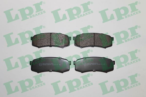 LPR 05P749 Brake Pad Set, disc brake