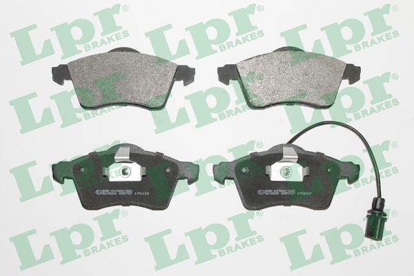 LPR 05P787 Brake Pad Set, disc brake
