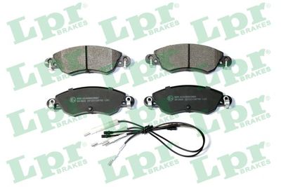 Brake Pad Set, disc brake LPR 05P792