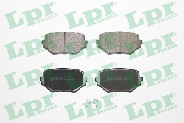 LPR 05P798 Brake Pad Set, disc brake