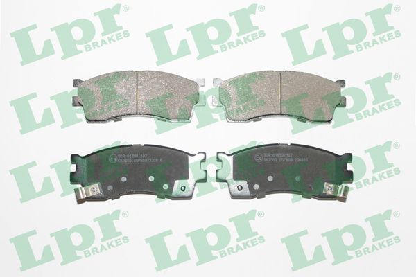 LPR 05P809 Brake Pad Set, disc brake