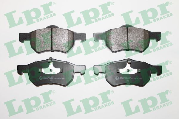 LPR 05P841 Brake Pad Set, disc brake