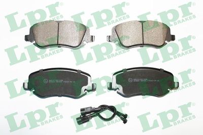 Brake Pad Set, disc brake LPR 05P842