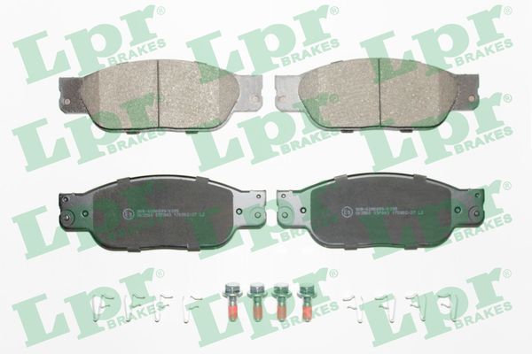 LPR 05P843 Brake Pad Set, disc brake