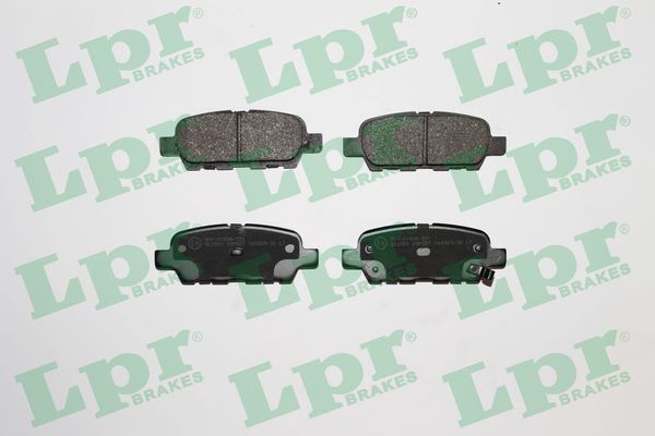 LPR 05P857 Brake Pad Set, disc brake
