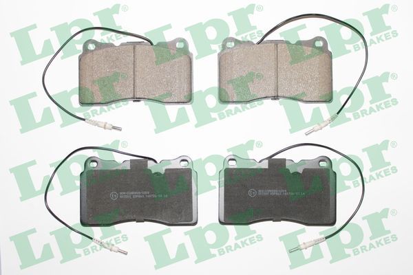 LPR 05P863 Brake Pad Set, disc brake