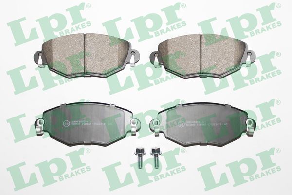 LPR 05P865 Brake Pad Set, disc brake