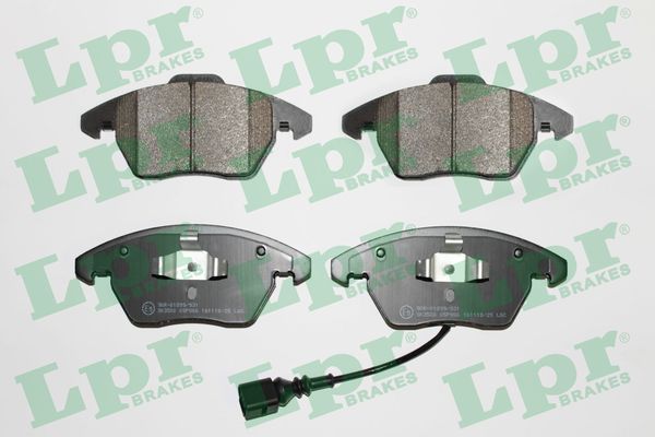 LPR 05P866 Brake Pad Set, disc brake