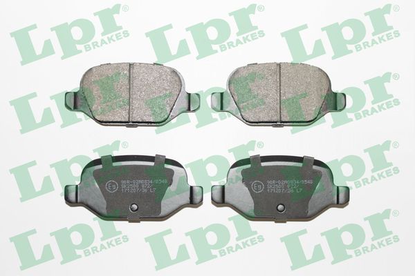 LPR 05P872 Brake Pad Set, disc brake