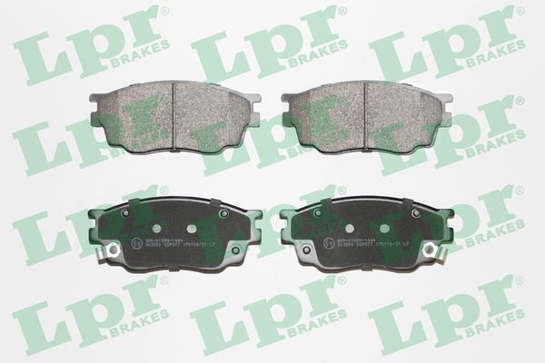 LPR 05P877 Brake Pad Set, disc brake