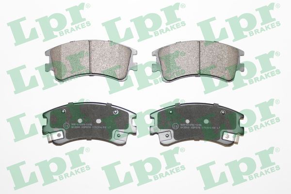 LPR 05P878 Brake Pad Set, disc brake