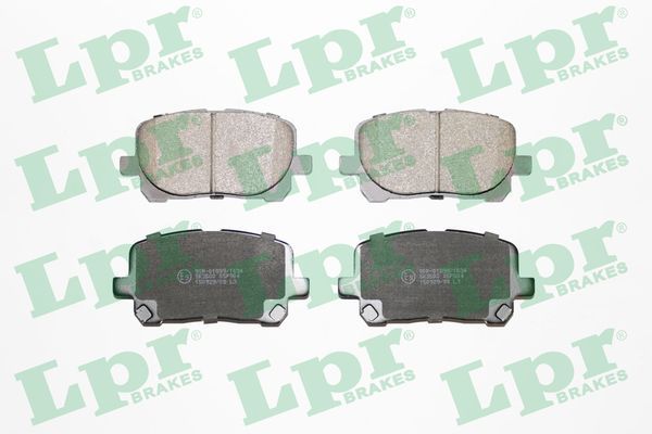LPR 05P904 Brake Pad Set, disc brake