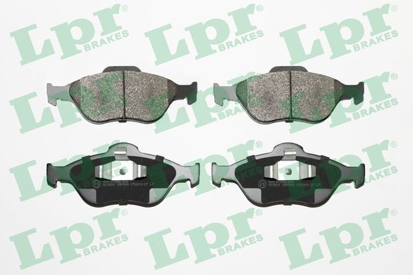 LPR 05P949 Brake Pad Set, disc brake