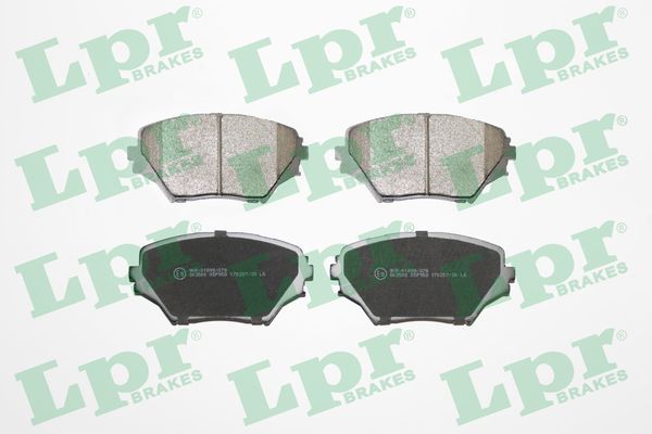 LPR 05P958 Brake Pad Set, disc brake