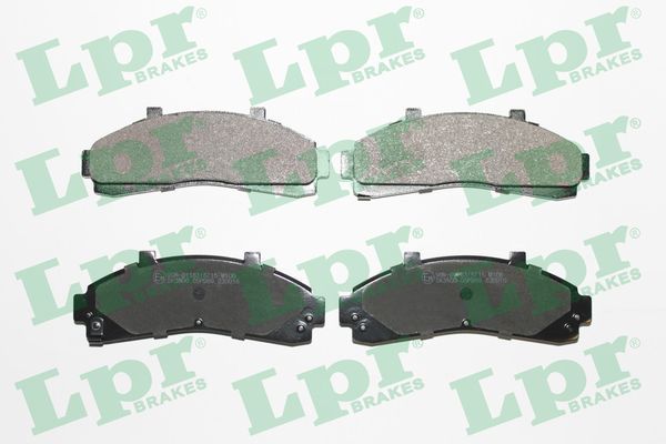 LPR 05P989 Brake Pad Set, disc brake