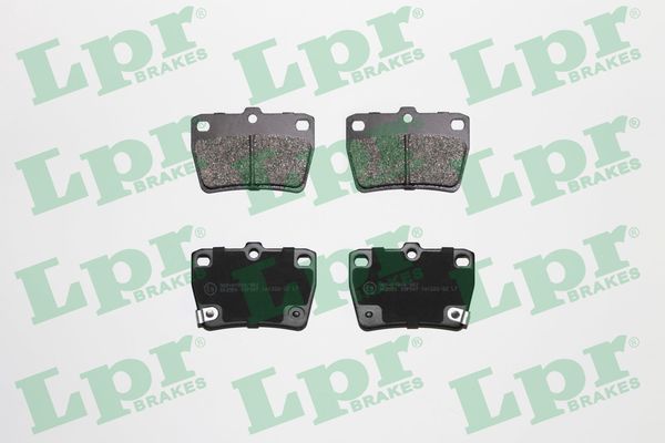 LPR 05P997 Brake Pad Set, disc brake