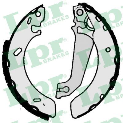 LPR 06050 Brake Shoe Set