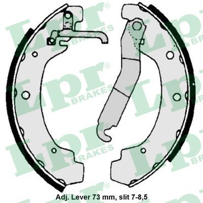 Brake Shoe Set LPR 06740
